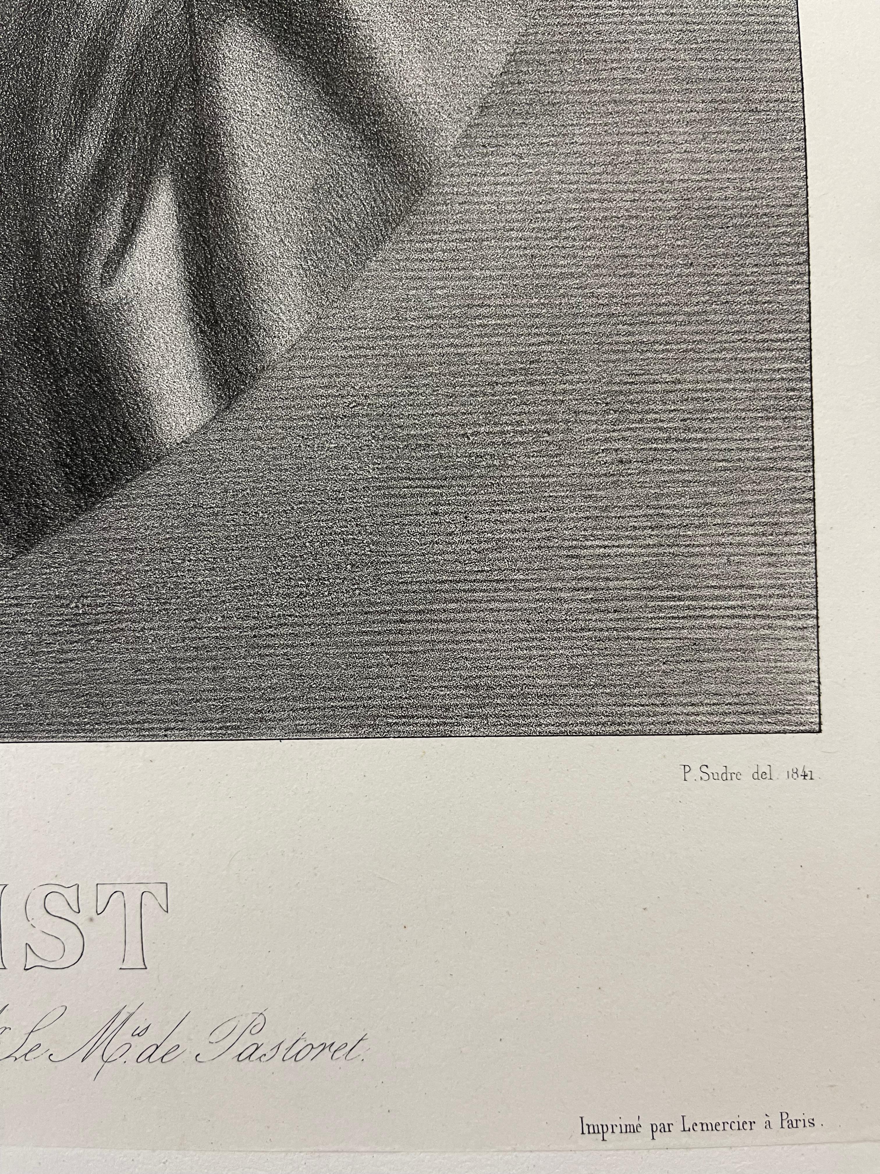 Rare 1841 Original Engraving – 