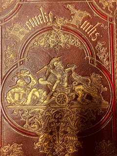 Rare 1867 Stuttgart Goethe Reineke Fuchs Kaulbach Gilt Leather Book