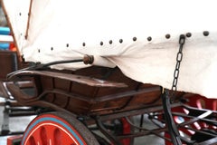 Rare 1870 "Dottorina" Cart - Antique Italian Wagon with Timeless Appeal