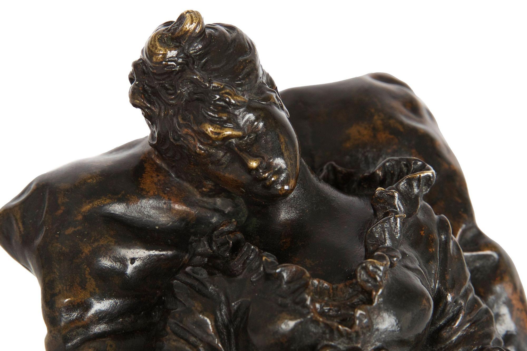 Rare 1870s French Bronze Sculpture 