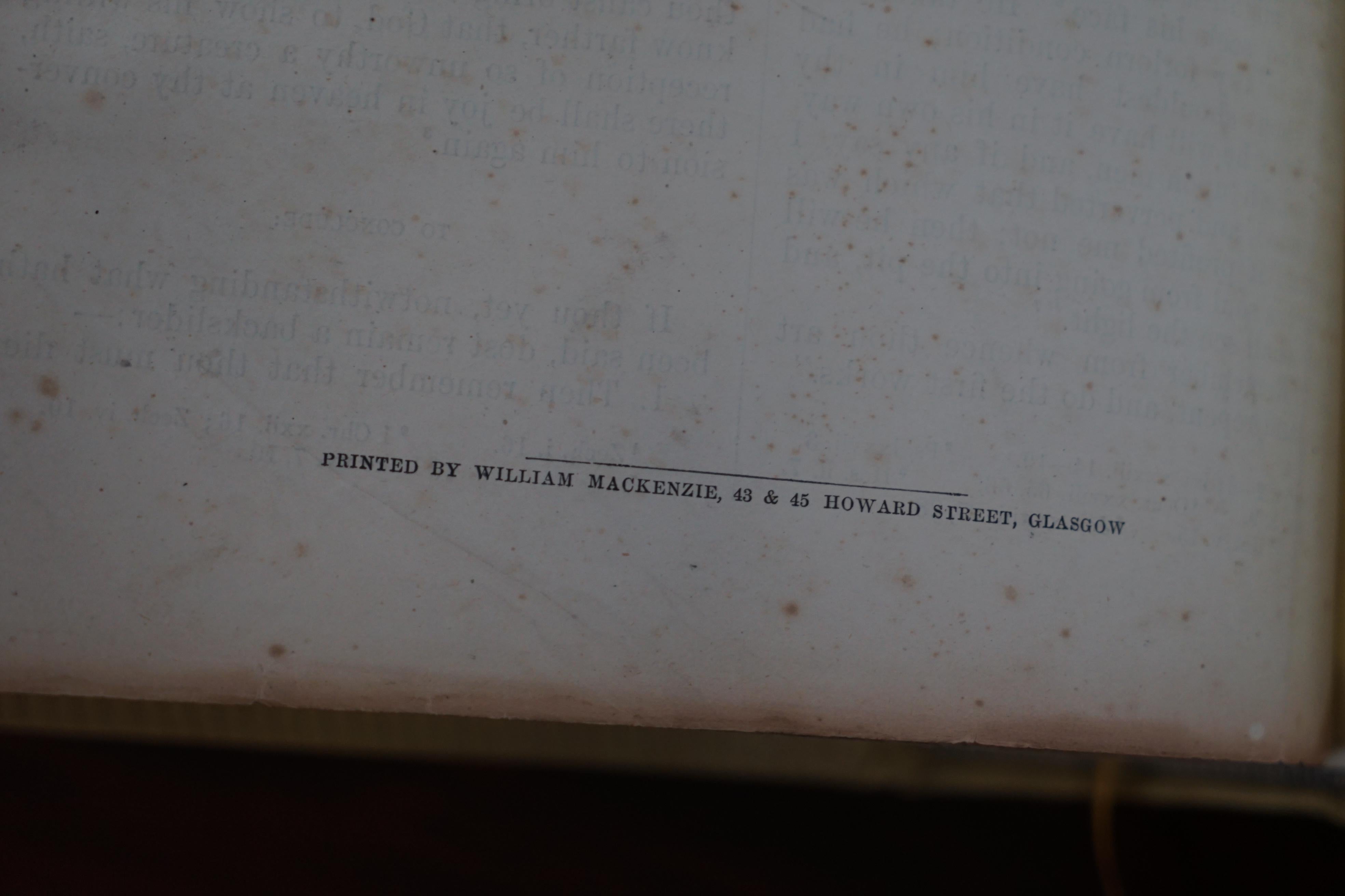 Rare 1872 Edition of the Pilgrim's Progress and Other Works of John Bunyan For Sale 8