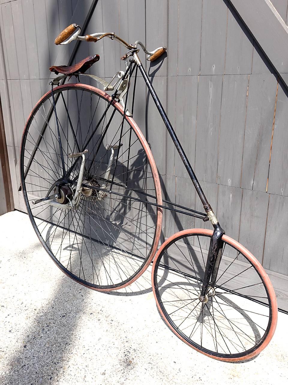 19th Century Rare 1880s Smith Pony Star Bicycle