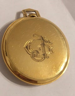 Rare 18k Gold Rolex Observatory Prince Imperial Dress Pocket Watch, circa 1950s