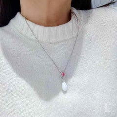 Pendentif Mystic Drop Quahog & Conch Pearl Diamond