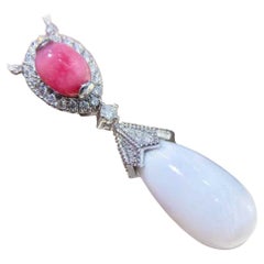Pendentif Mystic Drop Quahog & Conch Pearl Diamond