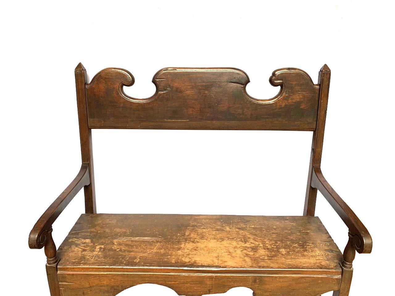 Bolivien Rare banc ou banquet colonial espagnol du 18e siècle en vente