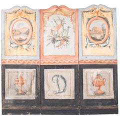 Rare 18th Century 3-Panel Screen, French