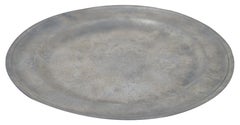 Rare 18th Century Antique Nathaniel Austin American Pewter Plate Dish