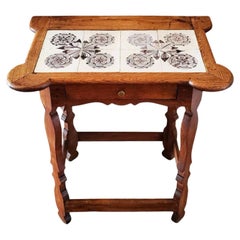 Rare 18th Century Colonial Porringer Table