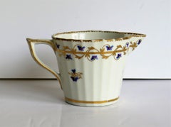 Rare 18th Century Derby Milk Jug or Creamer Hand Painted Pattern 111, Puce Mark