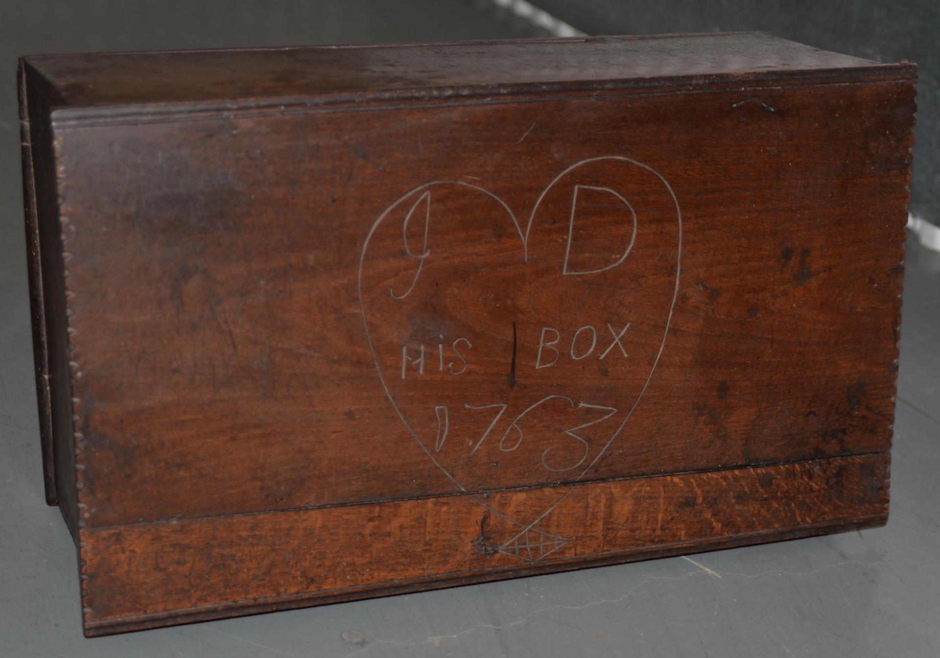 antique bible box