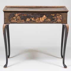 Seltene 18. Jahrhundert George I Periode Japanned Tabak Tisch