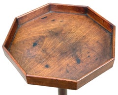 Rare 18th Century Georgian Mahogany Torchere Candle Stand