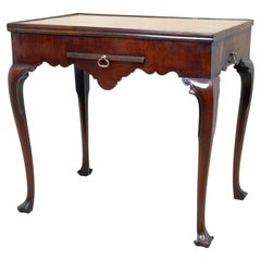 Rare 18th Century Mahogany Chess & Backgammon Games Table Antique Rare 18th Century Mahogany Chess & Backgammon Games Table