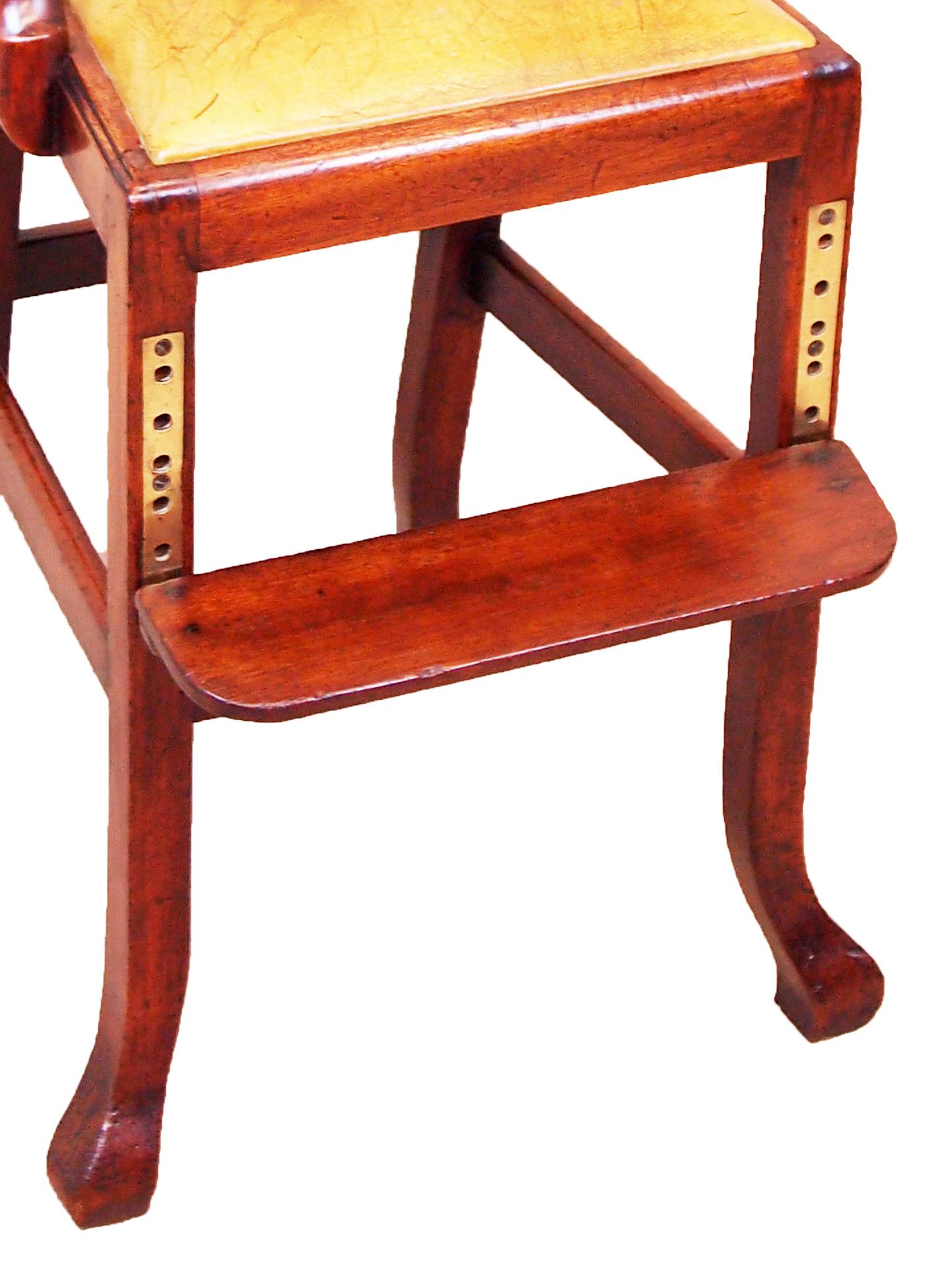 Chippendale Rare 18th Century Mahogany Georgian Childs Chair
