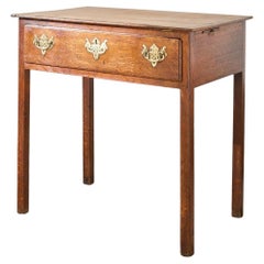 Antique Rare 18th century Oak artists table