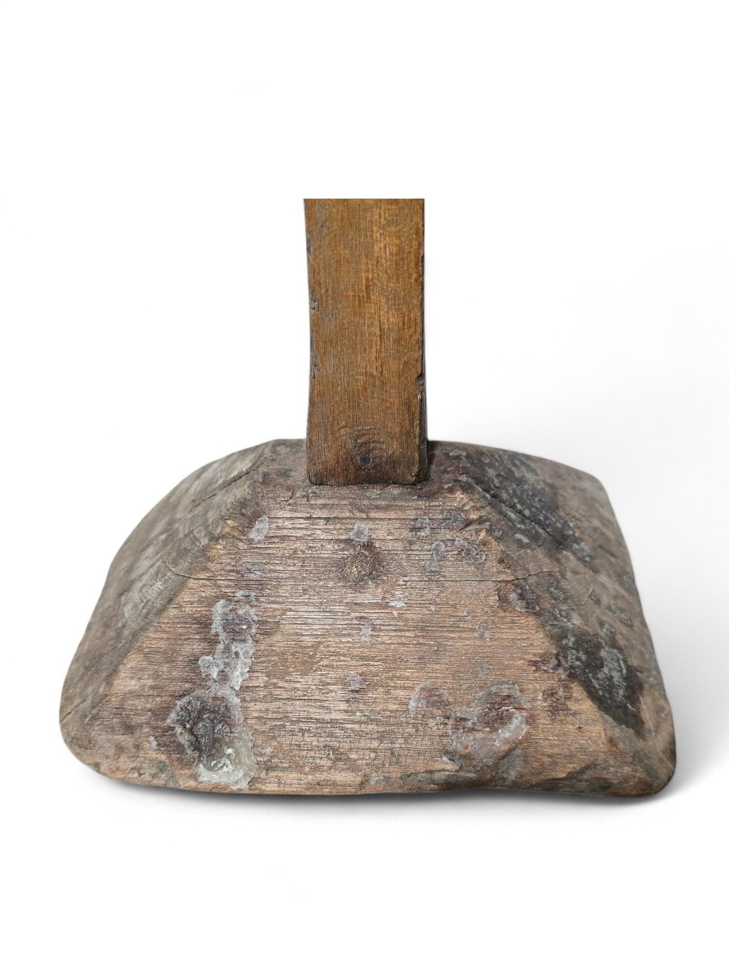 Raro cavalletto da pittore del XVIII secolo con bracci a candelabro e tavolozza in vendita 9