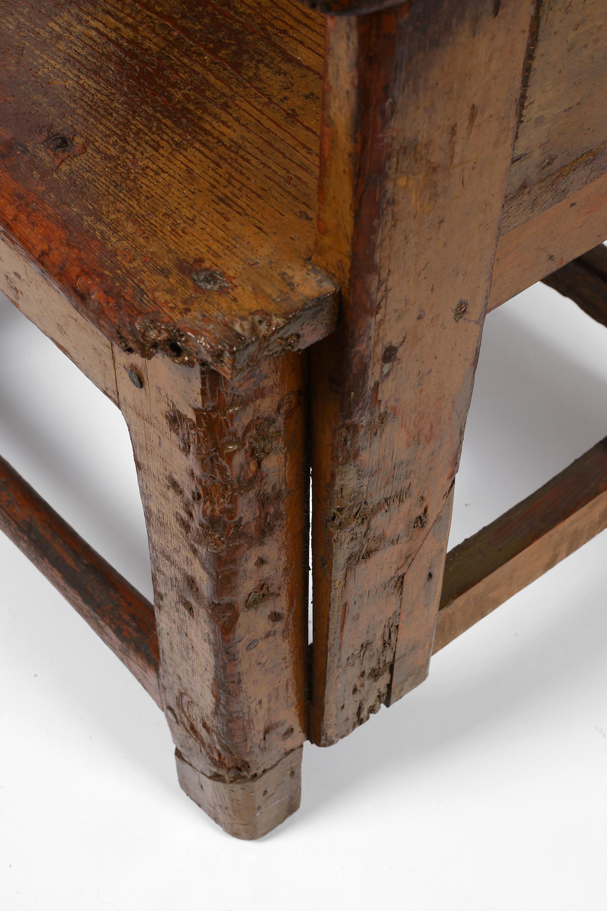 Rare chaise vernaculaire écossaise des Orcades du 18e siècle en vente 4