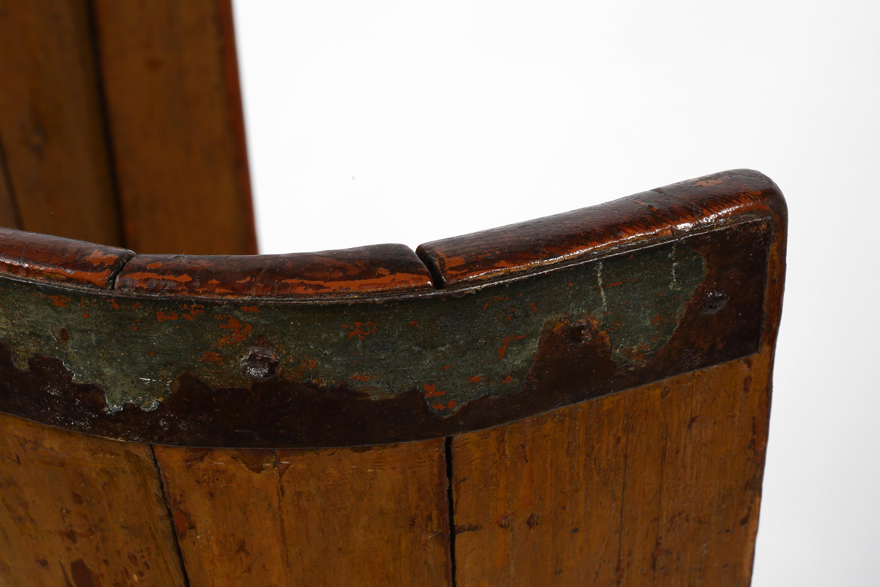 Rare chaise vernaculaire écossaise des Orcades du 18e siècle en vente 10