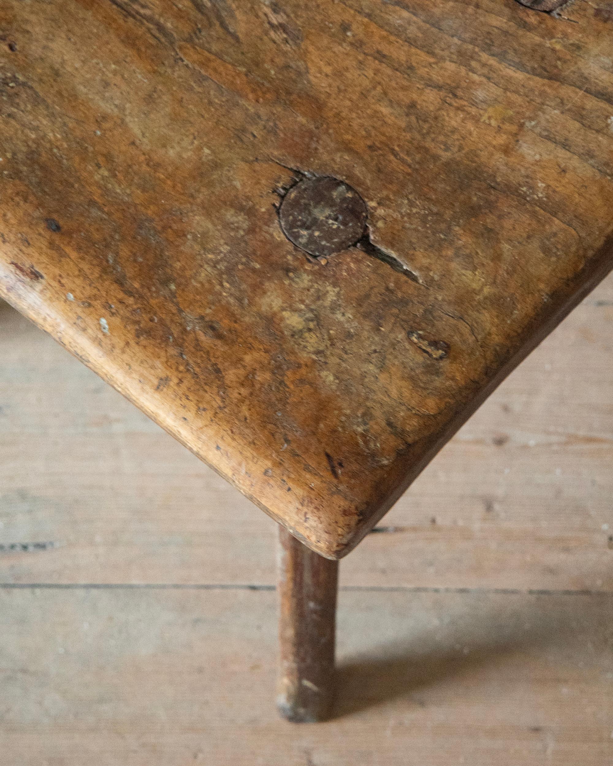 Hand-Crafted Rare 18th Century Swedish Folk Art Chair
