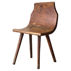 Rare 18th Century Swedish Folk Art Chair