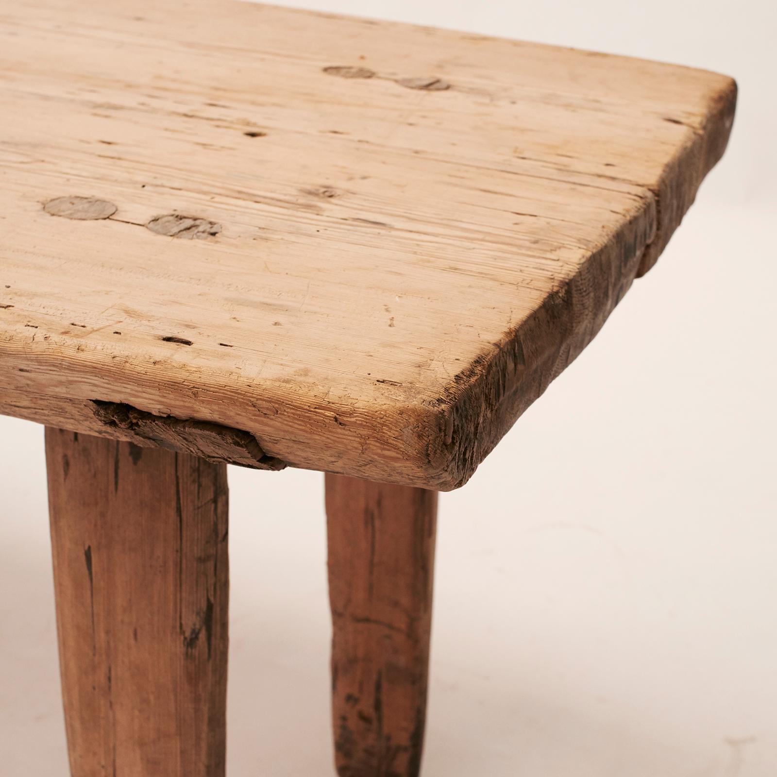 Rare 18th Century Table from Nordland, Sweden In Good Condition In Kastrup, DK
