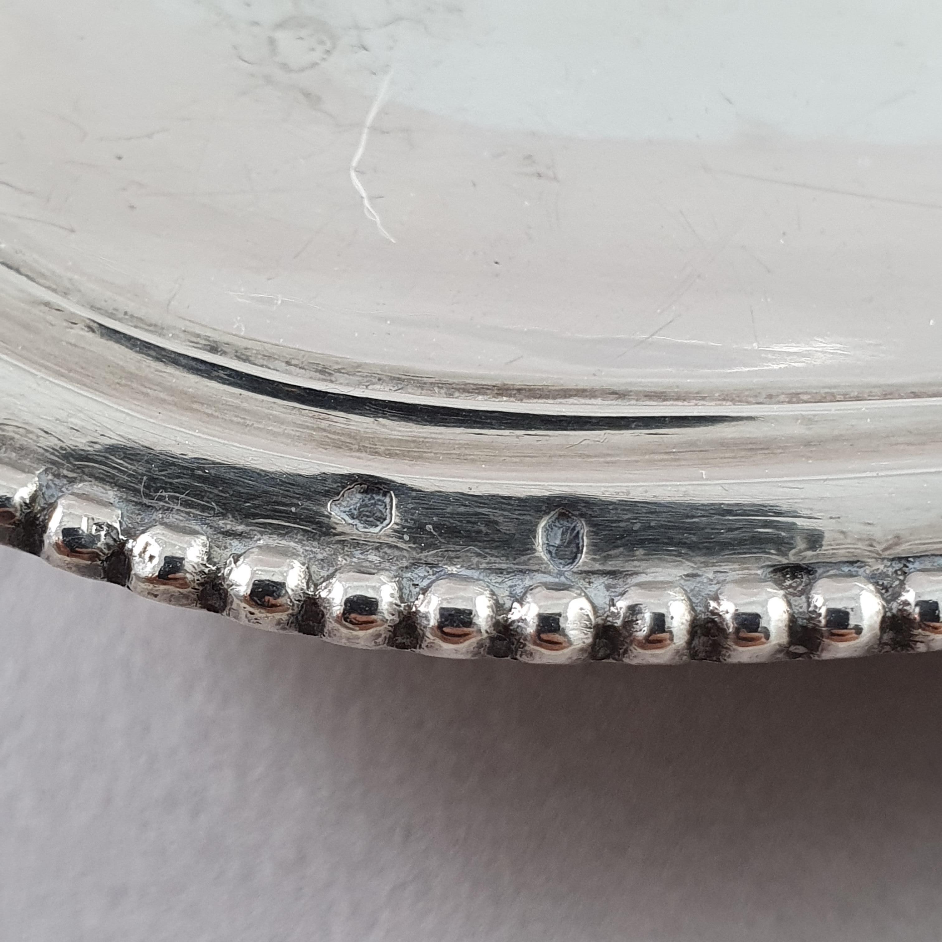 Rare 18th French Sterling Silver Sauce Boat 5