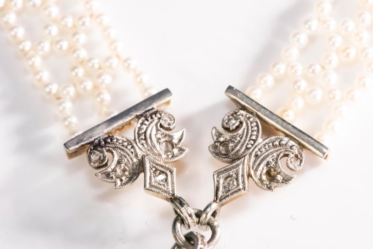  1900s Cartier Platinum Diamond Enamel Bell form Pendant Watch with Necklace 9