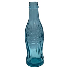 Rare 1915 “Ice Blue” Coca-Cola Bottle Embossed, Reed Glass, Patent Nov. 16, 1915