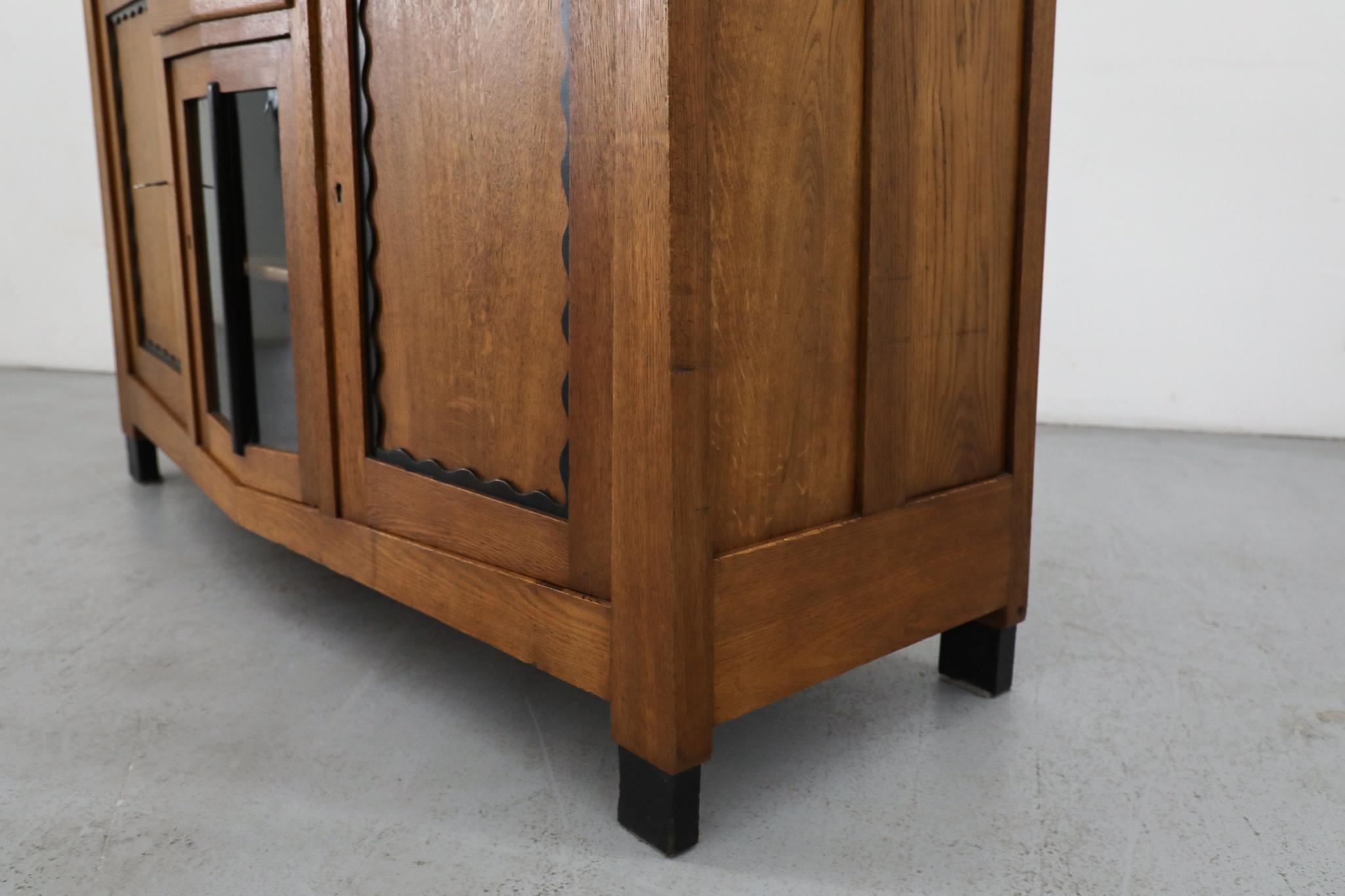 Raro comò della Scuola di Amsterdam Art Deco degli anni '20, in Oak, di Paul Bromberg per Pander in vendita 8