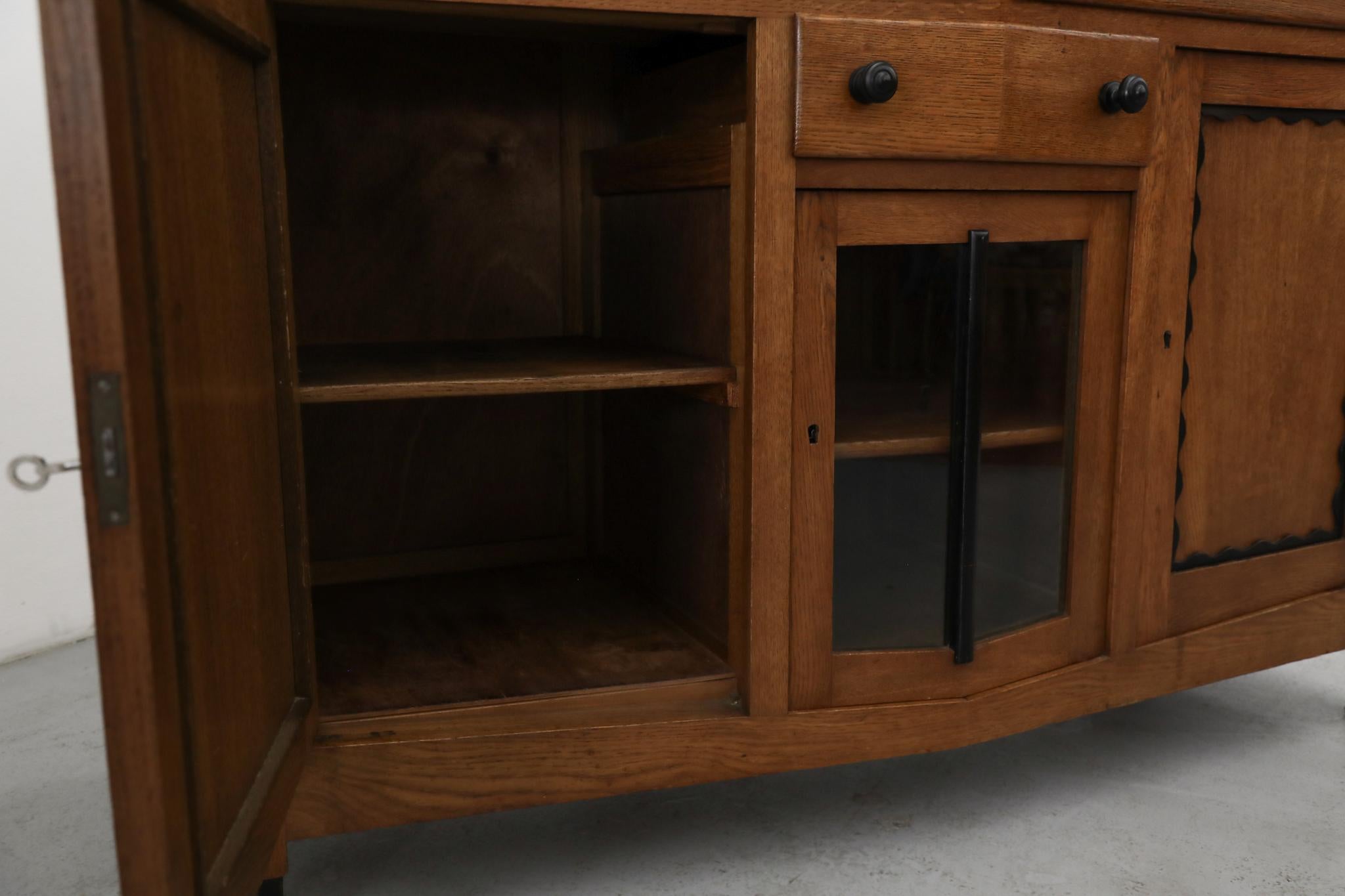 Raro comò della Scuola di Amsterdam Art Deco degli anni '20, in Oak, di Paul Bromberg per Pander in vendita 10