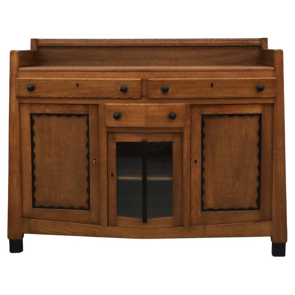 Raro comò della Scuola di Amsterdam Art Deco degli anni '20, in Oak, di Paul Bromberg per Pander in vendita