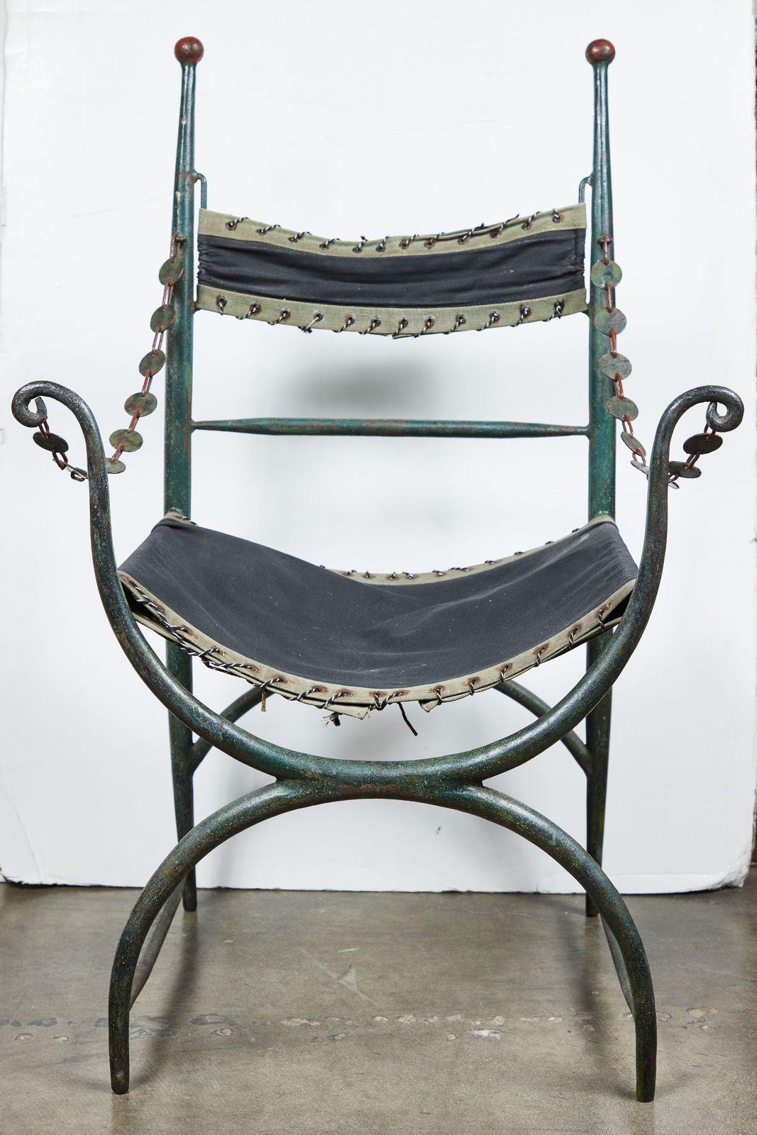 Cast Rare, 1920's Italian Chairs For Sale