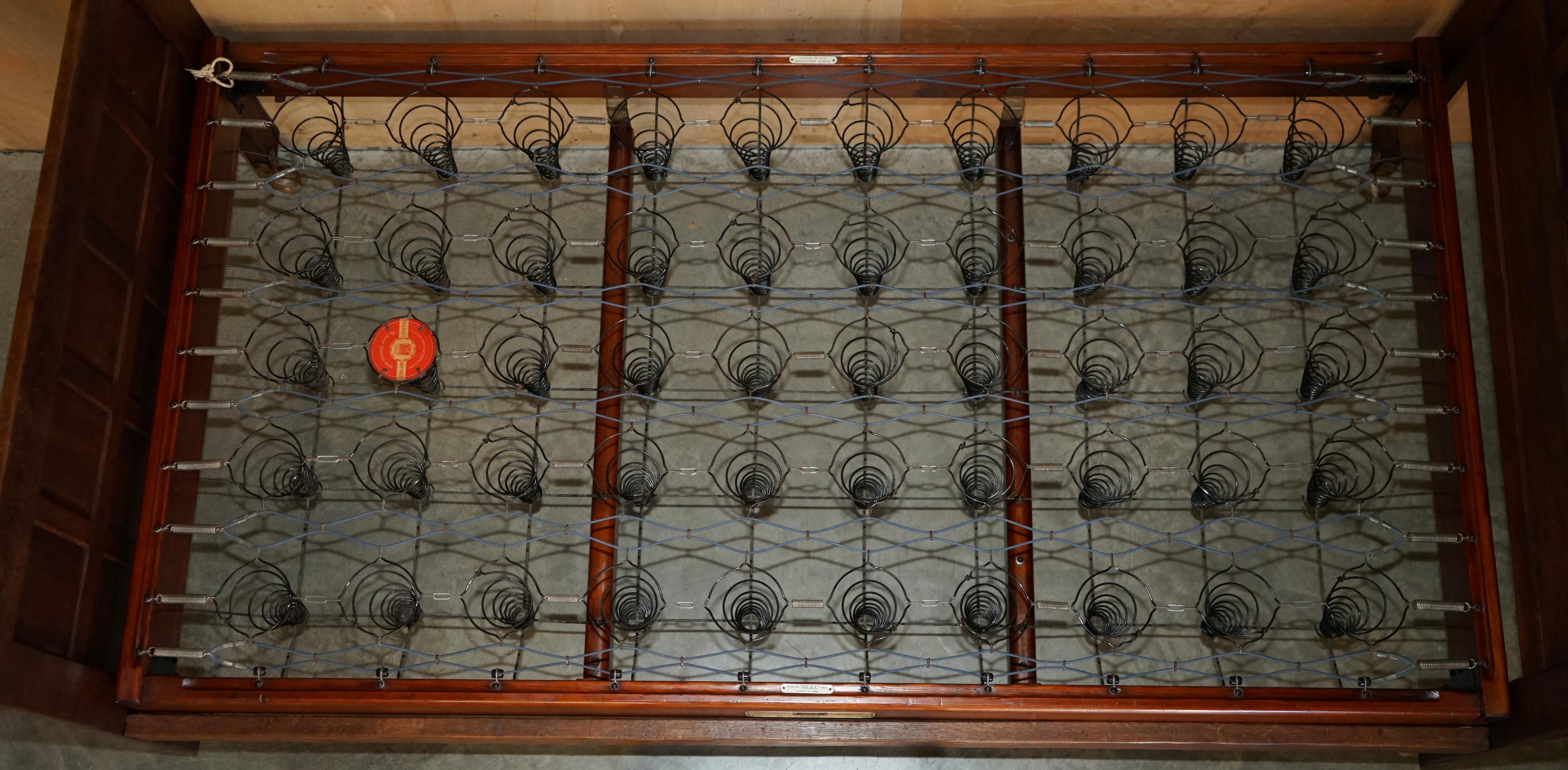 RARO MATRIMONIALE STAPLES DEGLI ANNI '20 ROBERT MOUSEMAN THOMPSON BEDSTEAD RARO ORiGINALE in vendita 5