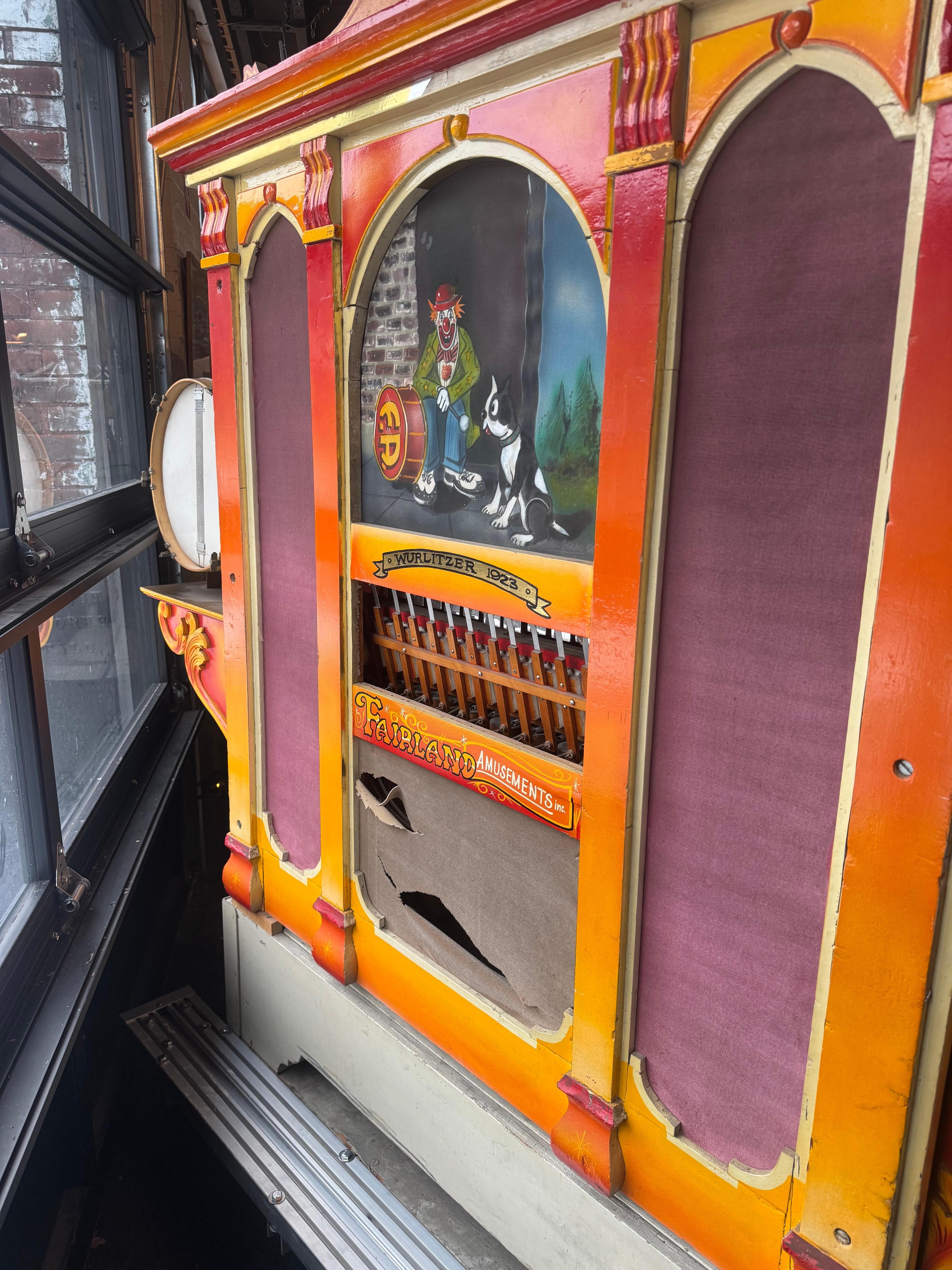 Rare 1923 Wurlitzer Calliola Orchestral Band . 