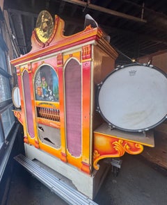 Rare 1923 Wurlitzer Calliola Orchestral Band . "Old Time Circus Calliope
