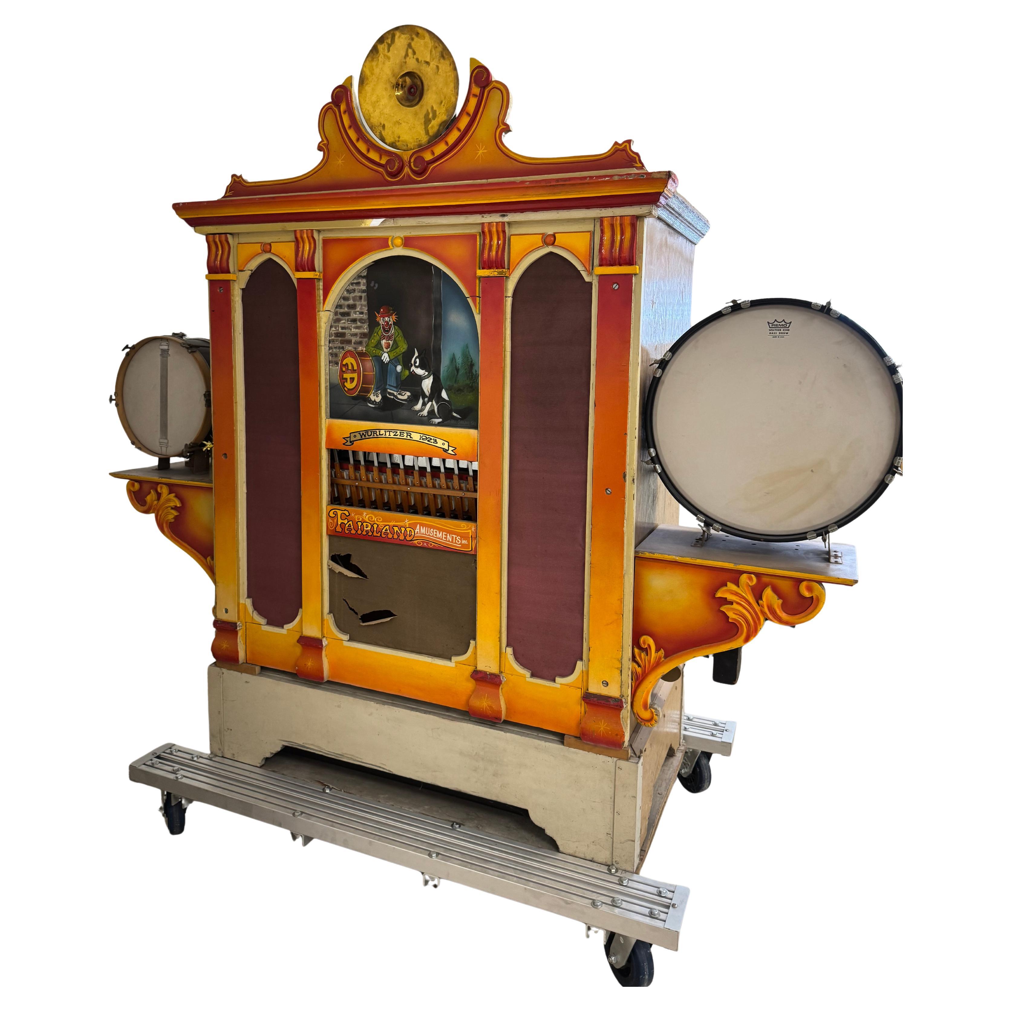 Rare 1923 Wurlitzer Calliola Orchestral Band . "Old Time Circus Calliope