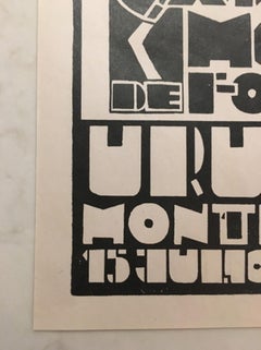 Rare 1930 World Cup Poster