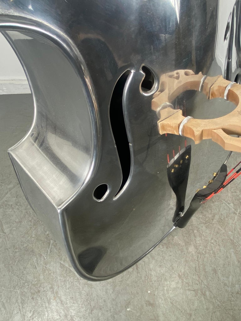 Rare 1930s Alcoa Aluminum Double Bass / Fiddle / String Bass For Sale