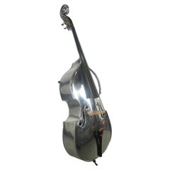 Vintage Rare 1930s Alcoa Aluminum Double Bass / Fiddle / String Bass
