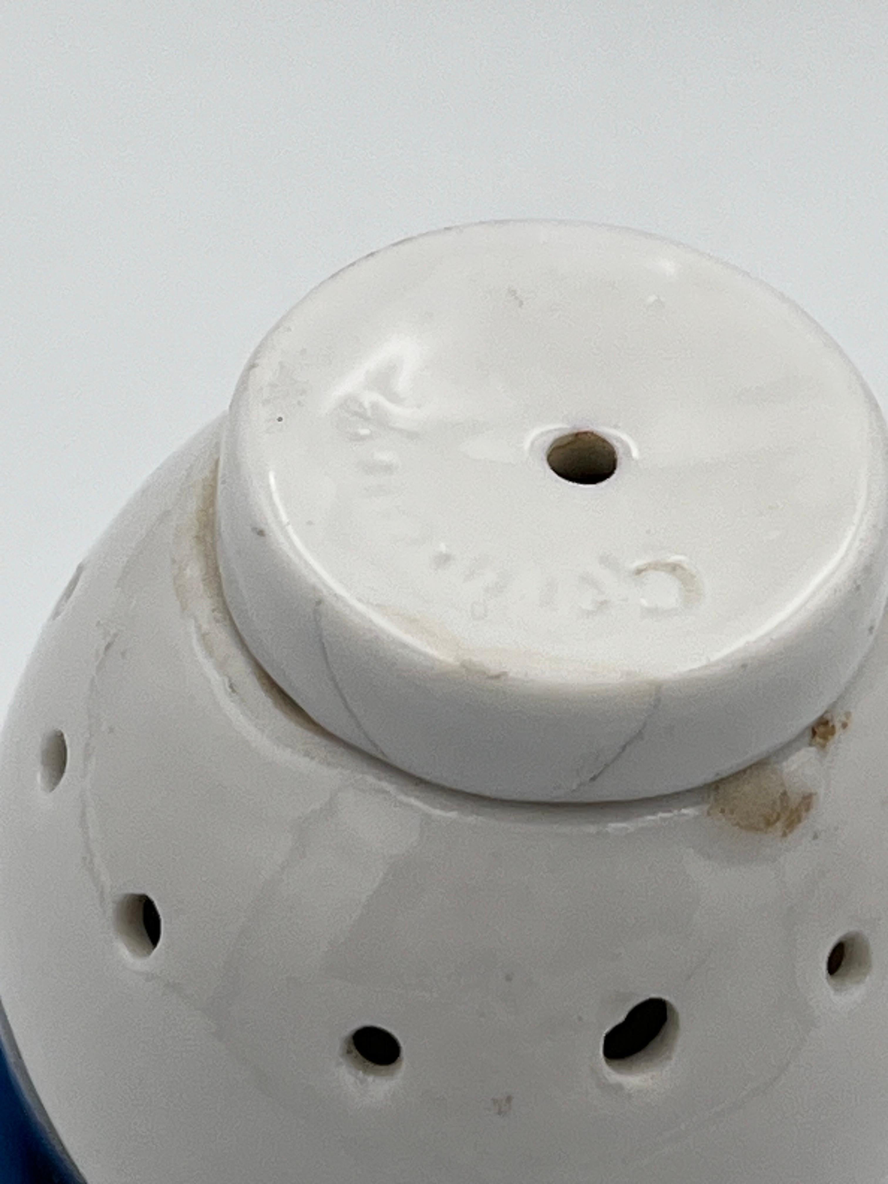 Rare 1930s Art Deco German Porcelain Orientalist Style Figural Tea Strainer For Sale 10