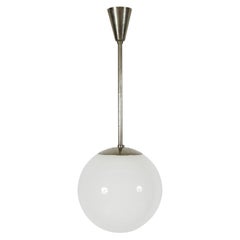 Rare lampe pendante à boule en verre Bauhaus des années 1930 par A.B Read pour Troughton & Young