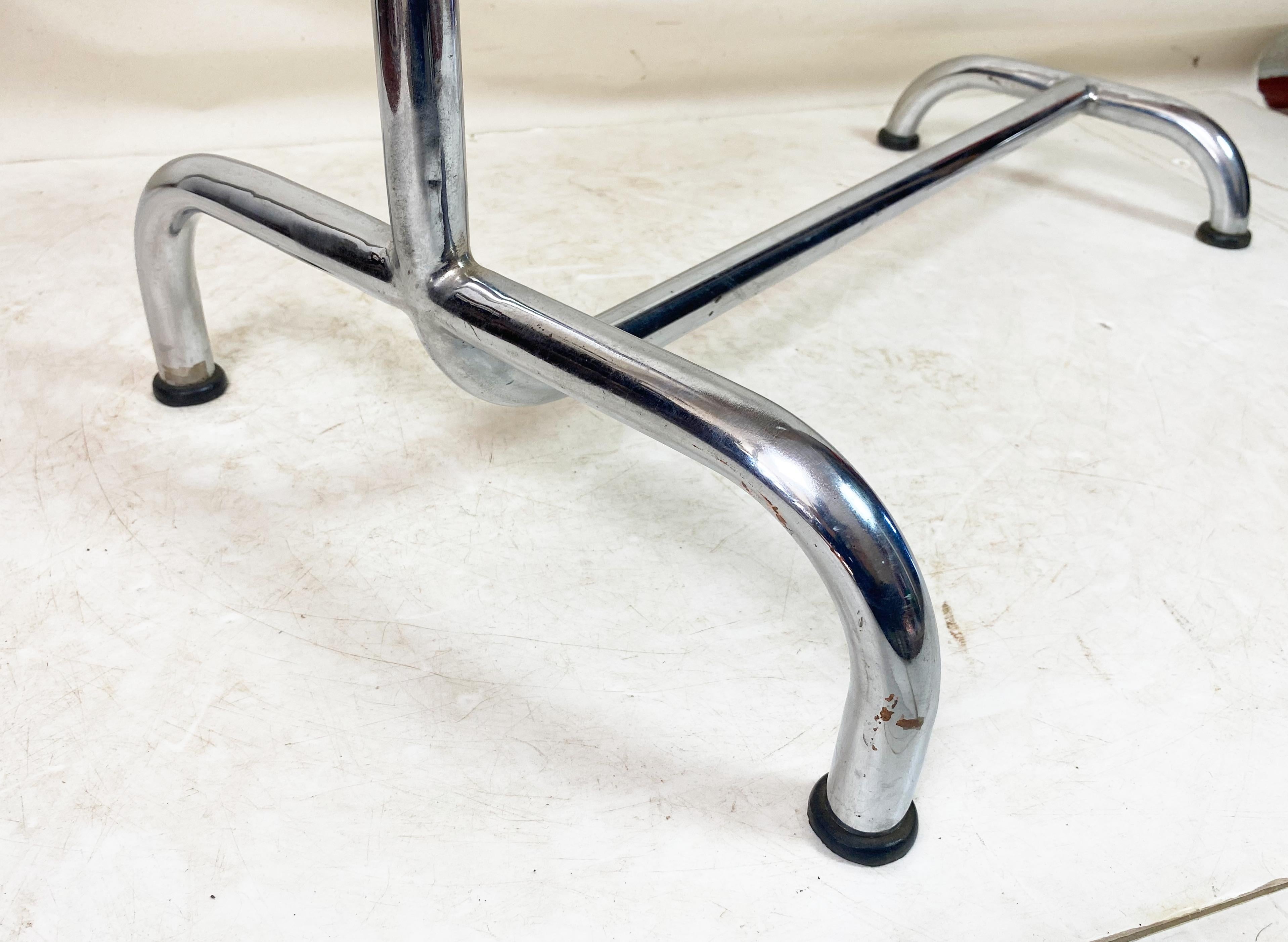 Rare 1930s  Bauhaus Tubular Table, SLEZAK D1, Czechoslovakia For Sale 9