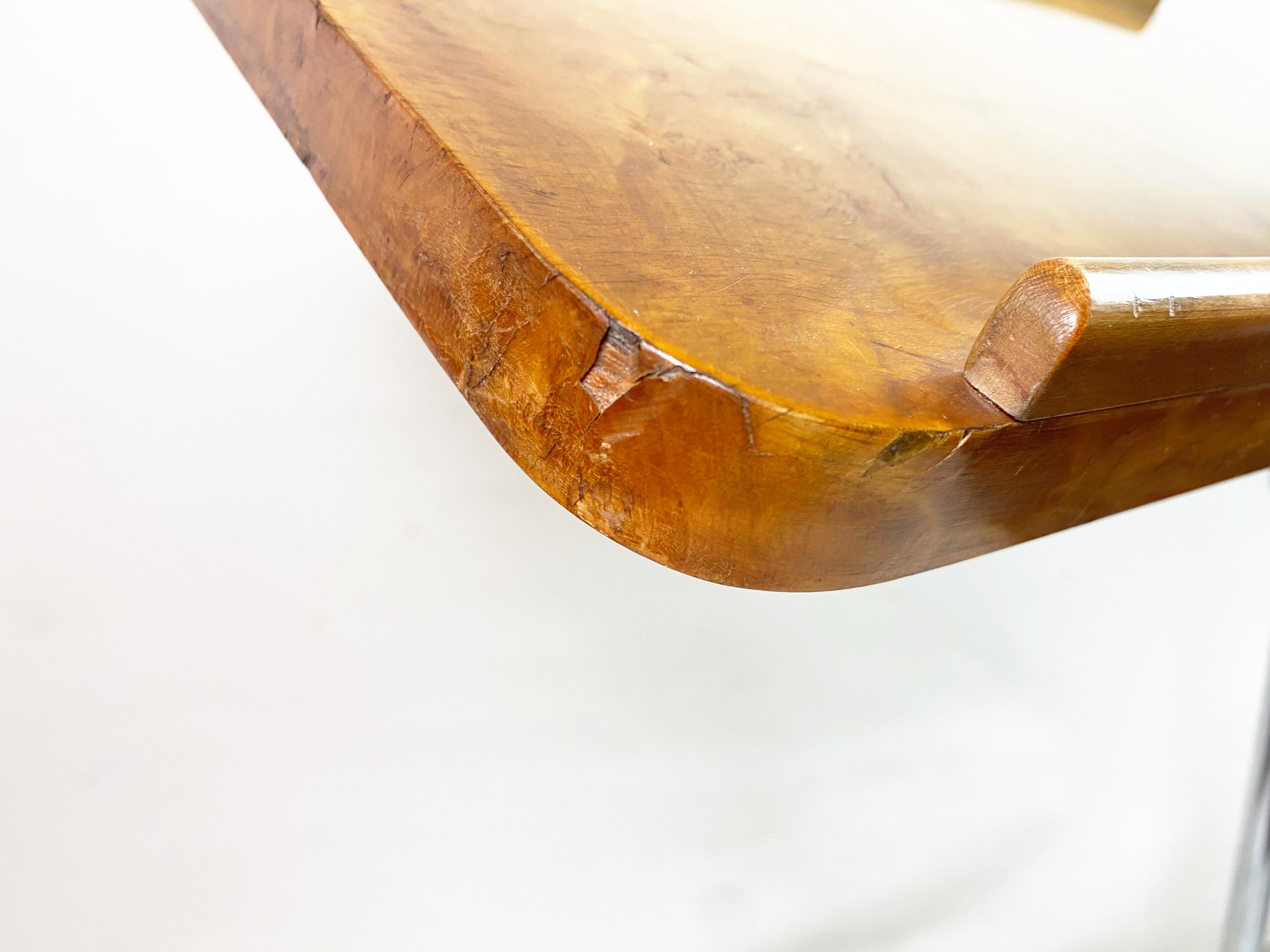 Rare 1930s  Bauhaus Tubular Table, SLEZAK D1, Czechoslovakia For Sale 2