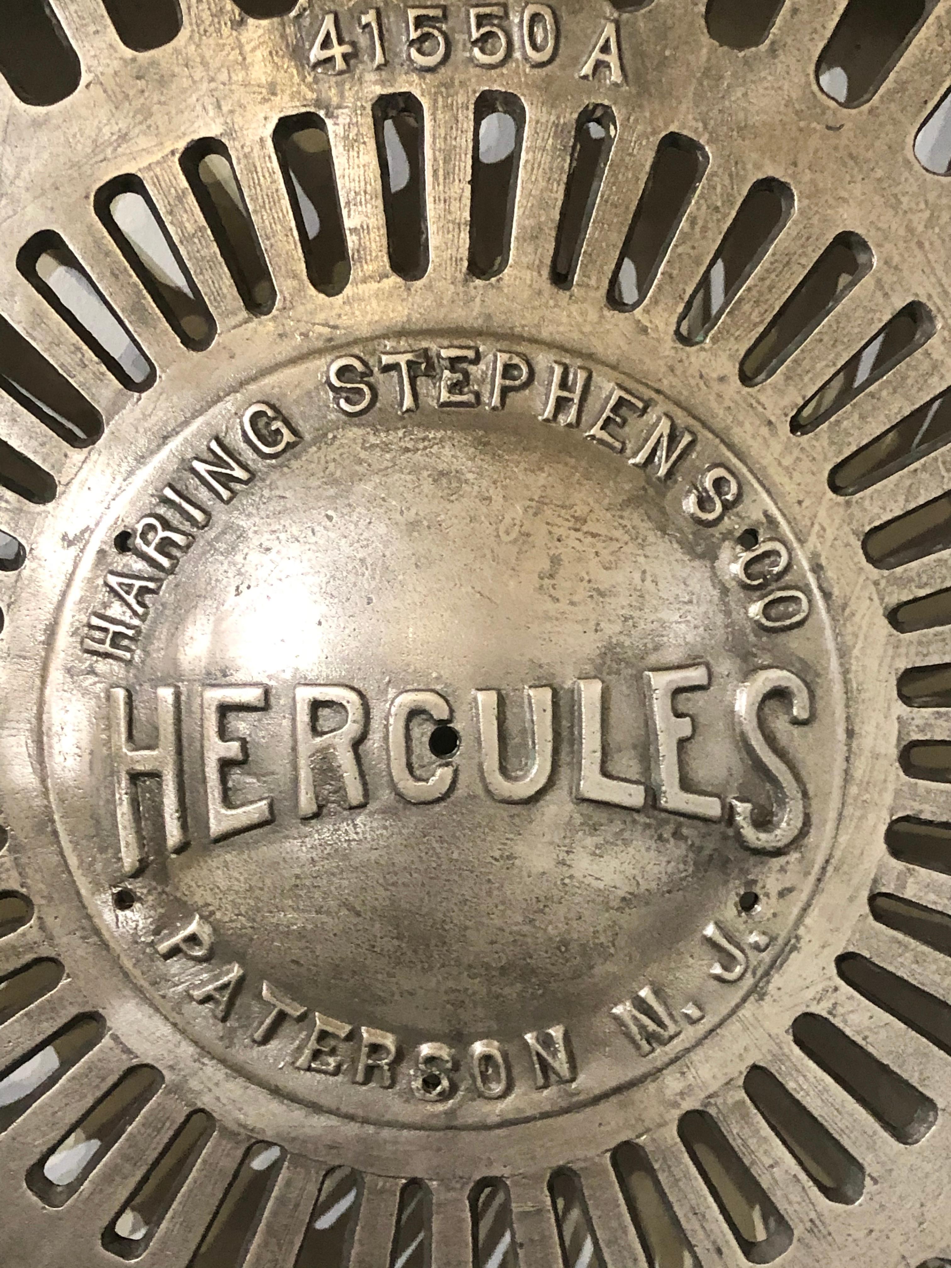 Mid-20th Century Rare 1930s Centrifuge Cover for an Industrial Machine with Custom Bracket