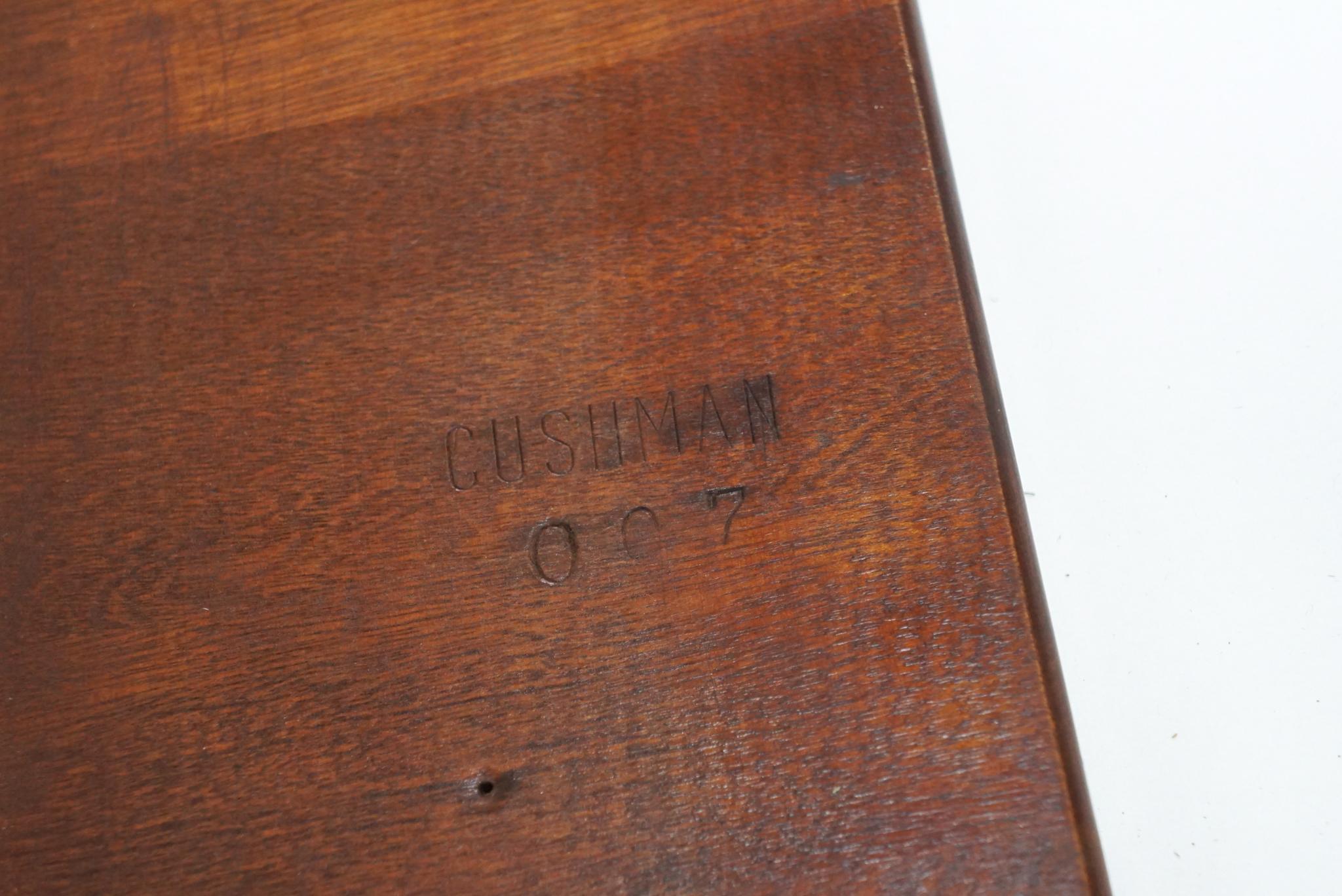 Mid-20th Century Rare 1930s Cushman Colonial Creations Trestle Dining Table by Herman De Vries
