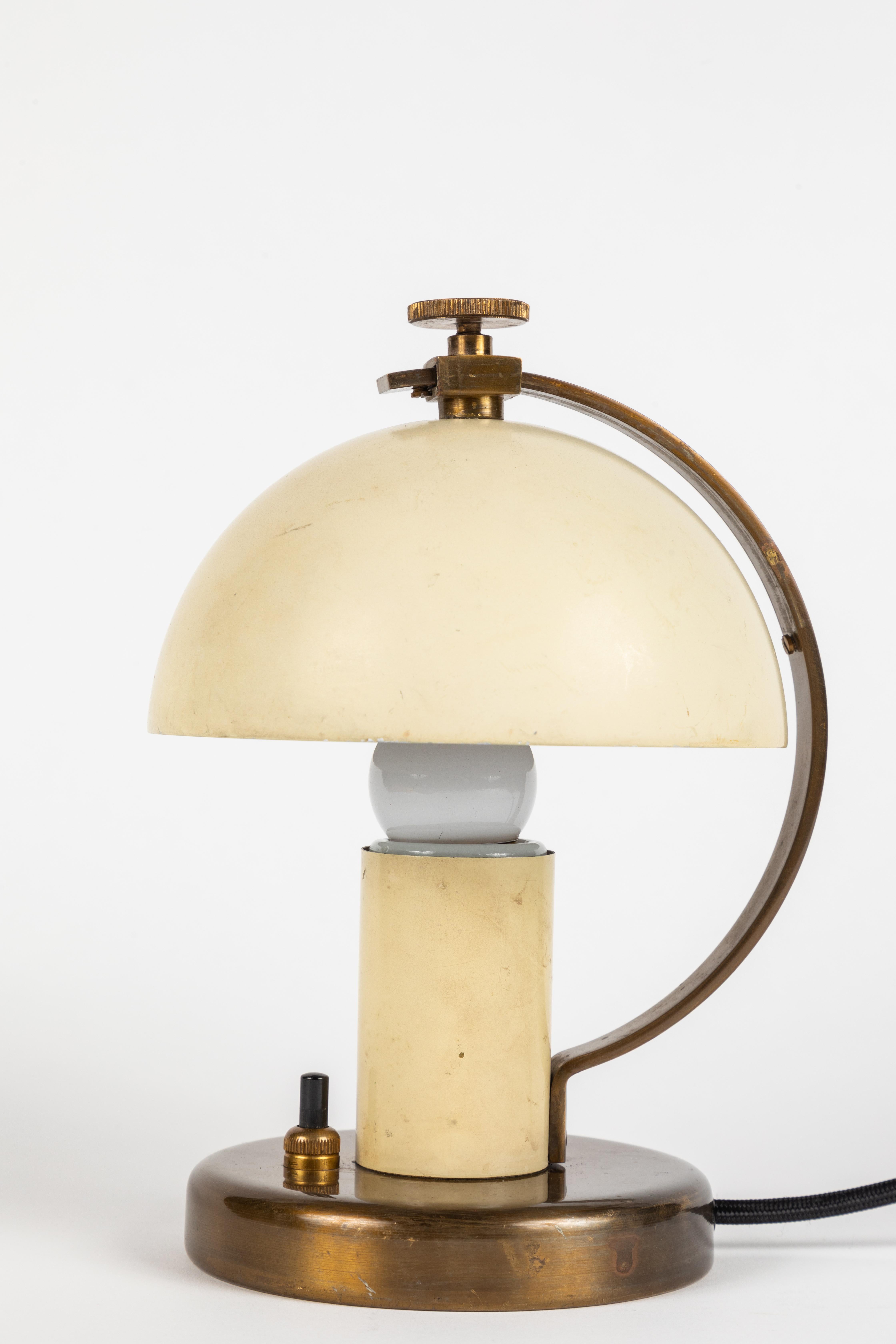 Swedish Rare Erik Tidstrand Table Lamp for Nordiska Kompaniet, 1930s