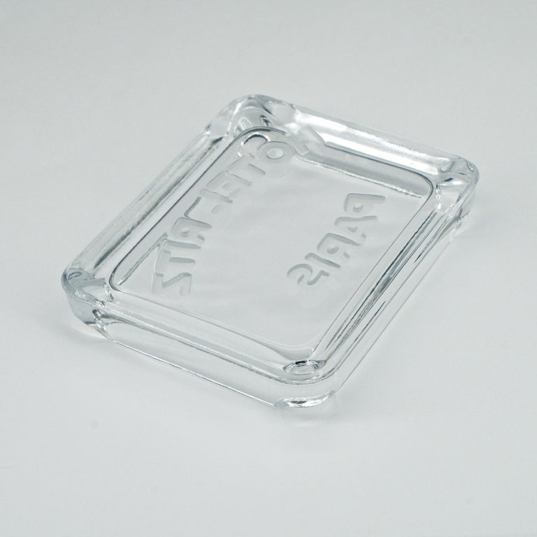 LV glass center ashtray – Graymrkt