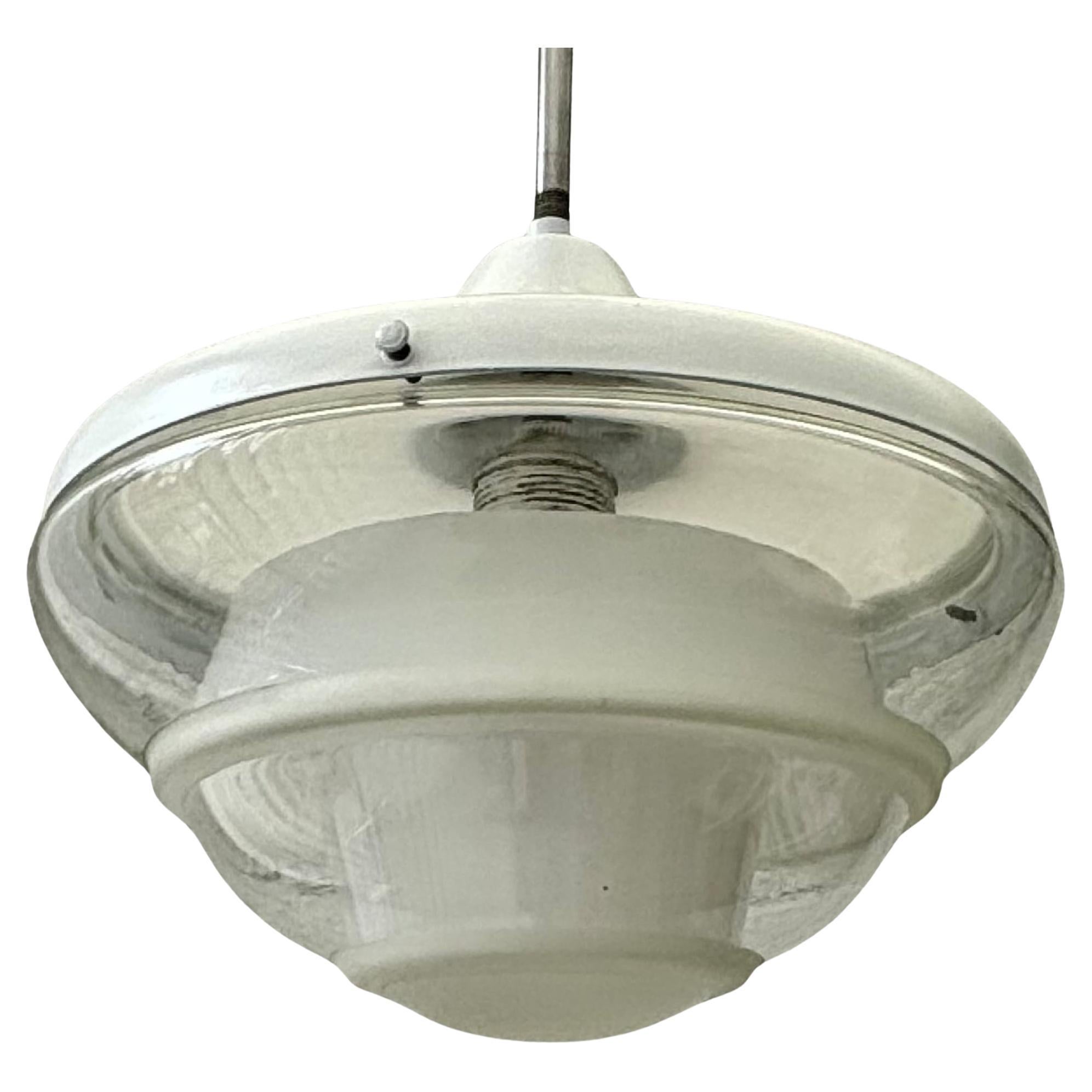 Rare 1930s Modernist Bauhaus KG Pendant Lamp by K.G. Lindesvärd