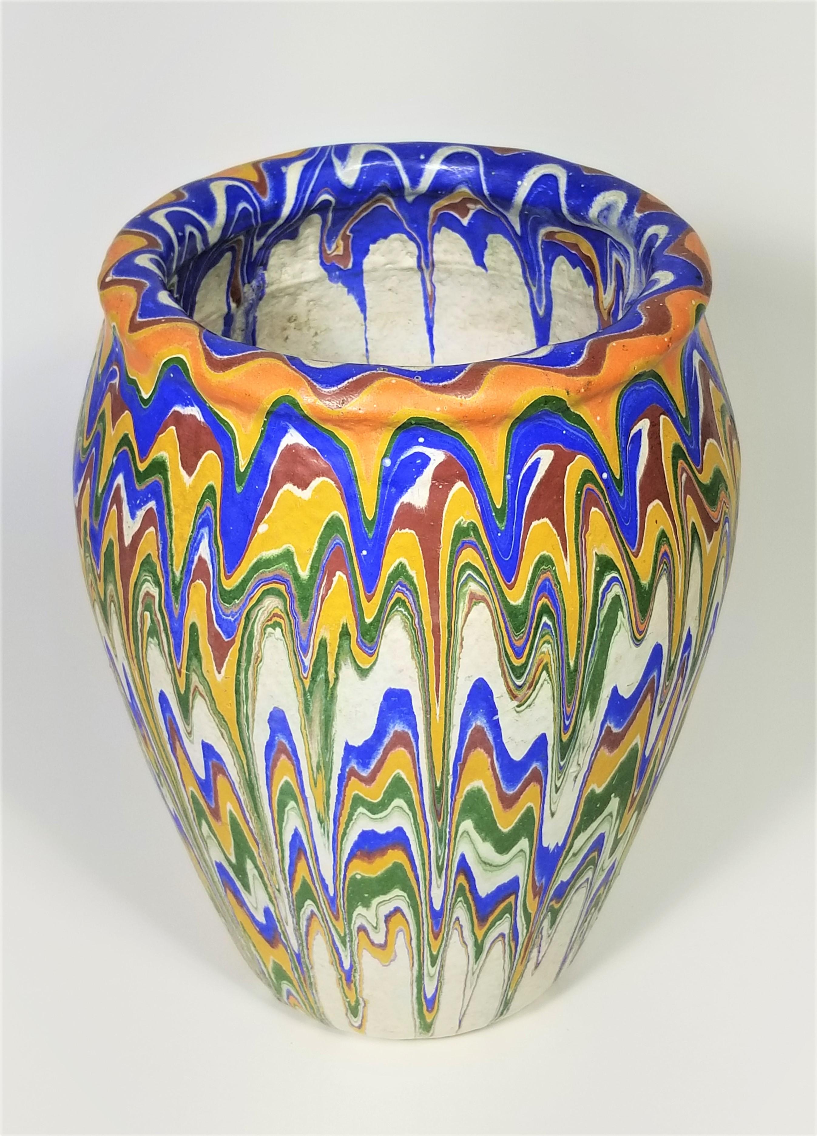 Rare 1930s Ozark Roadside Pottery Vase or Pot 7